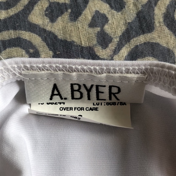 3 For $25 Y2K A. Byer White With Red and Pink Ribbon Halter Top - Picture 4 of 5